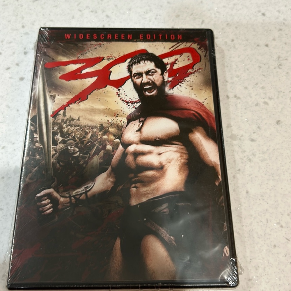 300 DVD with Gerard Butler -Brand New